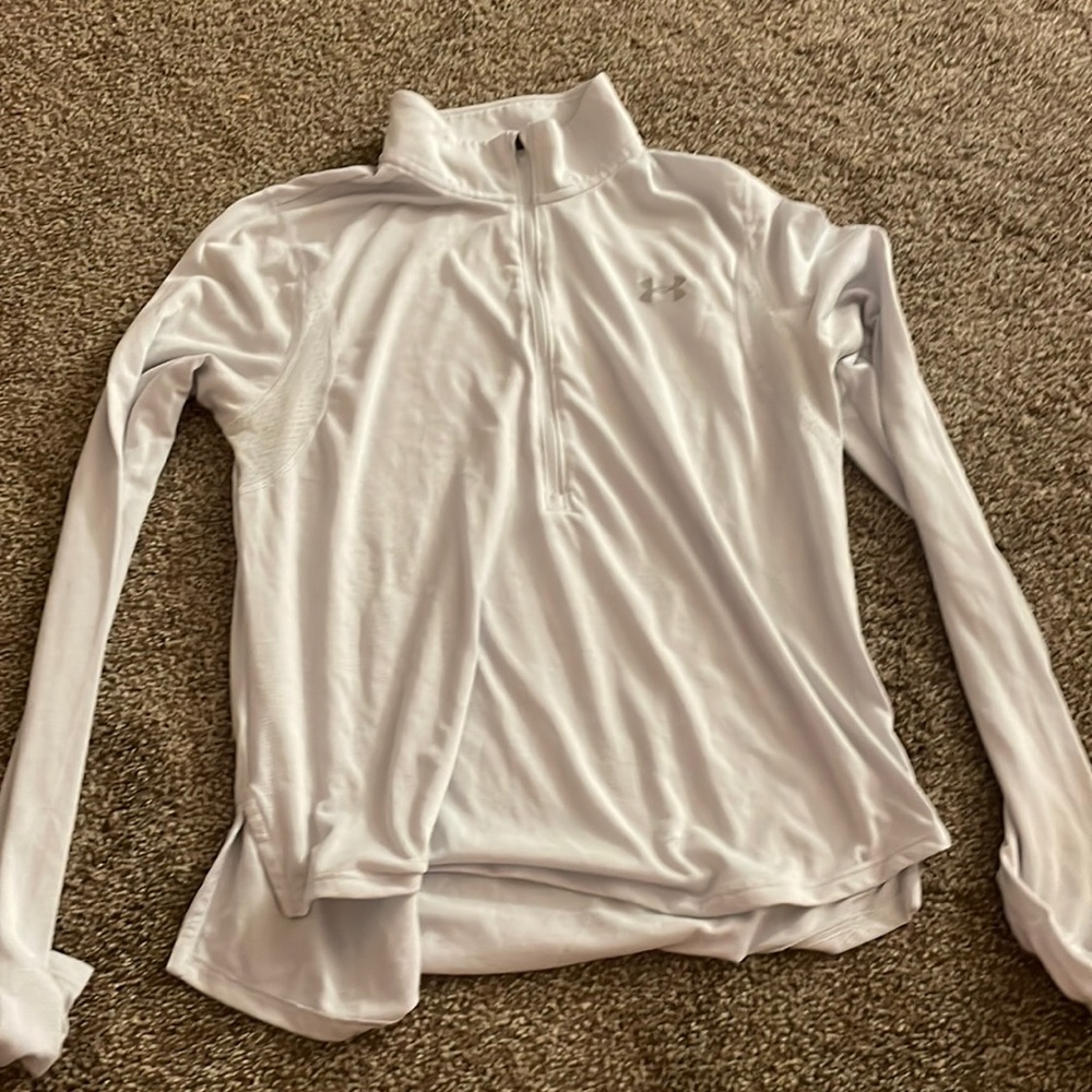 Under Armour Run long sleeve, 1/2 zip, Size Large